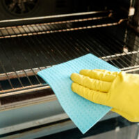 Oven cleaning