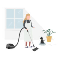 Vaccum cleaning