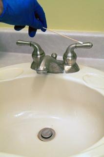 Water tap cleaning