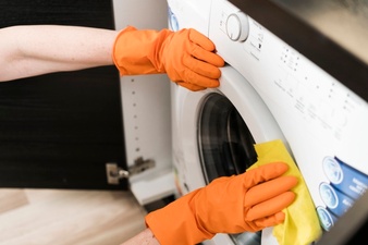 Washing machine cleaning