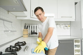 Stove cleaning